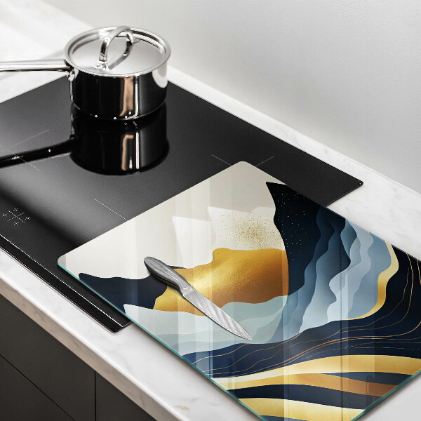 Deska kuchenna Abstrakcyjne góry