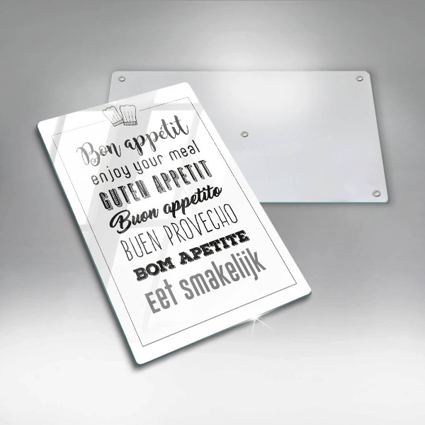 Deska kuchenna Kuchenny napis, sentencja