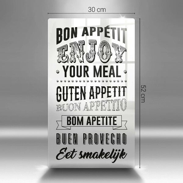 Deska kuchenna Napis do kuchni, sentencja