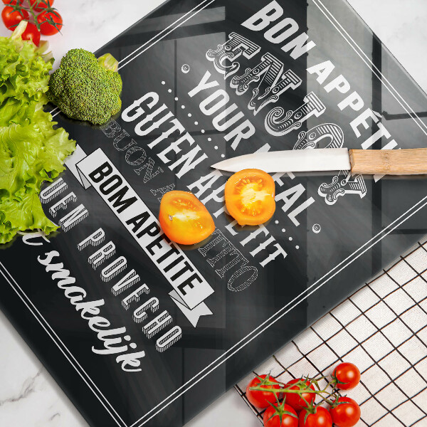 Deska kuchenna Napis do kuchni, sentencja