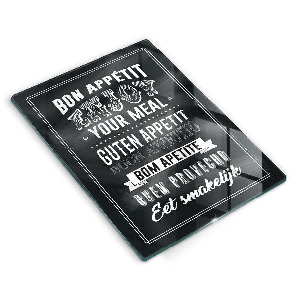 Deska kuchenna Napis do kuchni, sentencja