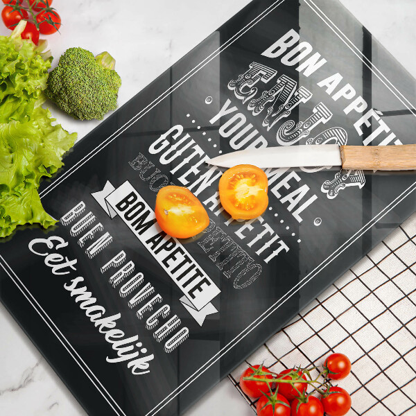 Deska kuchenna Napis do kuchni, sentencja