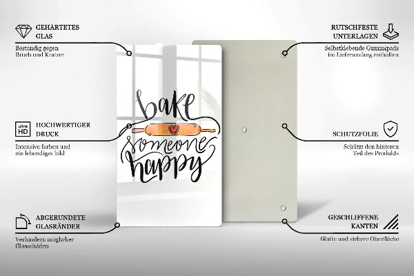 Deska kuchenna Bake someone happy