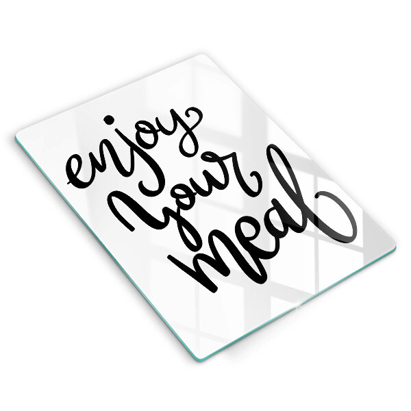 Deska kuchenna Napis Enjoy yout meal