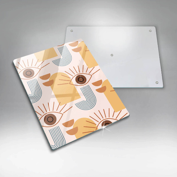 Deska kuchenna Boho wzór oczy