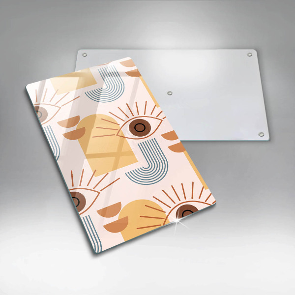 Deska kuchenna Boho wzór oczy