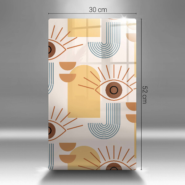 Deska kuchenna Boho wzór oczy