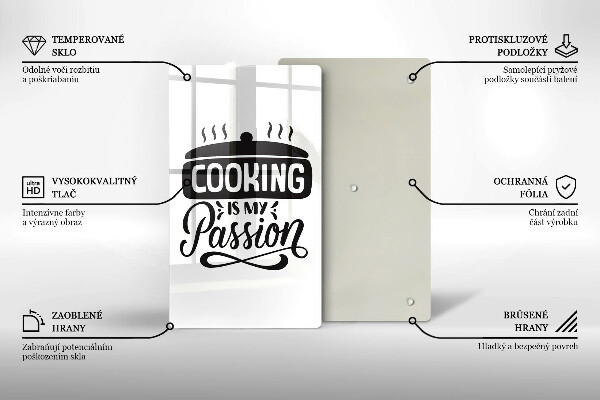 Deska kuchenna Cooking is my passion