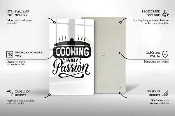 Deska kuchenna Cooking is my passion