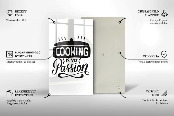 Deska kuchenna Cooking is my passion