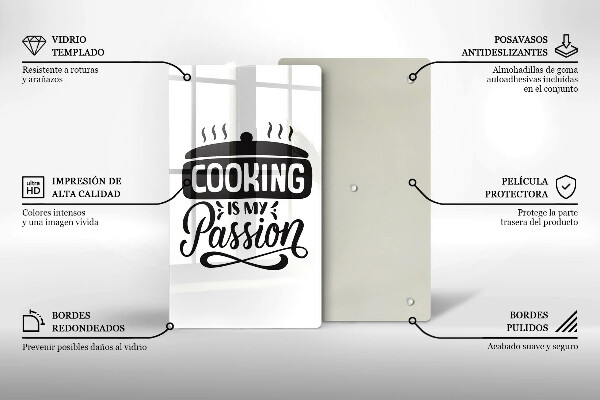 Deska kuchenna Cooking is my passion