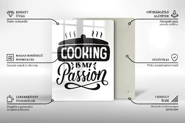 Deska kuchenna Cooking is my passion