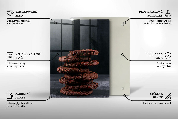 Deska kuchenna Czekoladowe ciastka