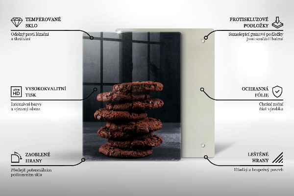 Deska kuchenna Czekoladowe ciastka