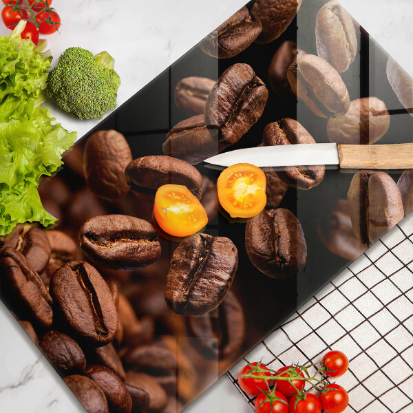 Deska kuchenna Brązowe ziarna kawy