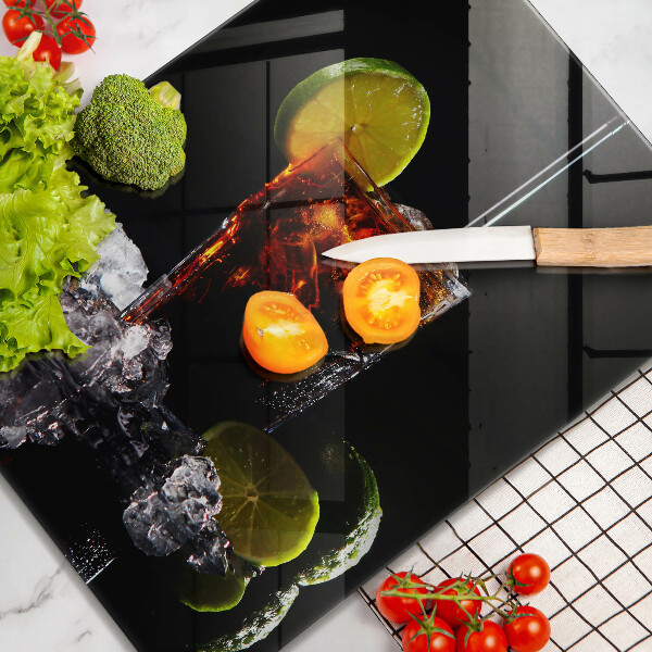 Deska kuchenna Ziemny drink z lodem