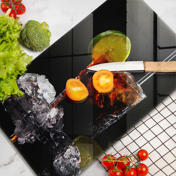 Deska kuchenna Ziemny drink z lodem