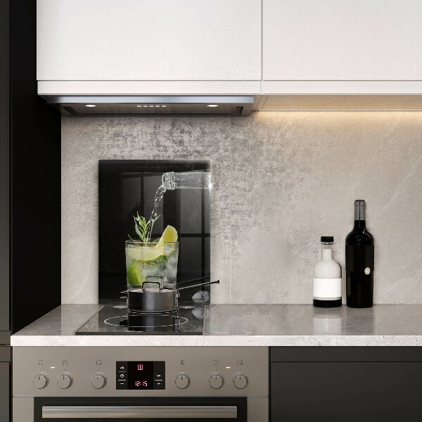 Deska kuchenna Szklanka z wodą