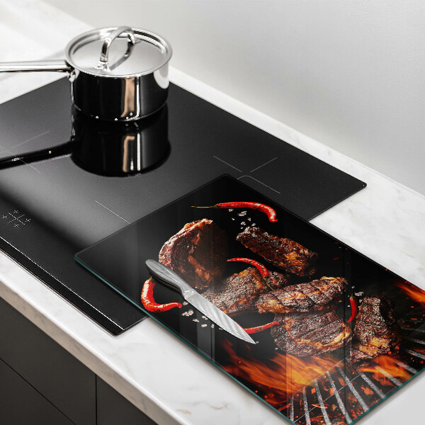 Deska kuchenna Mięso na grillu