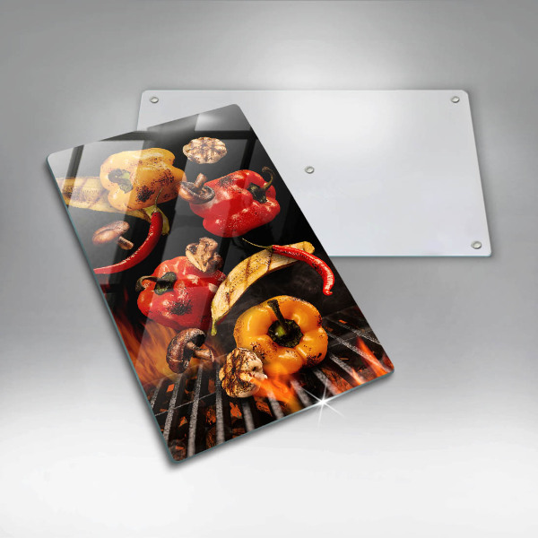 Deska kuchenna Warzywa na grillu