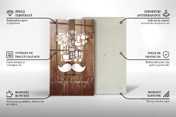 Deska kuchenna Napis I like cooking