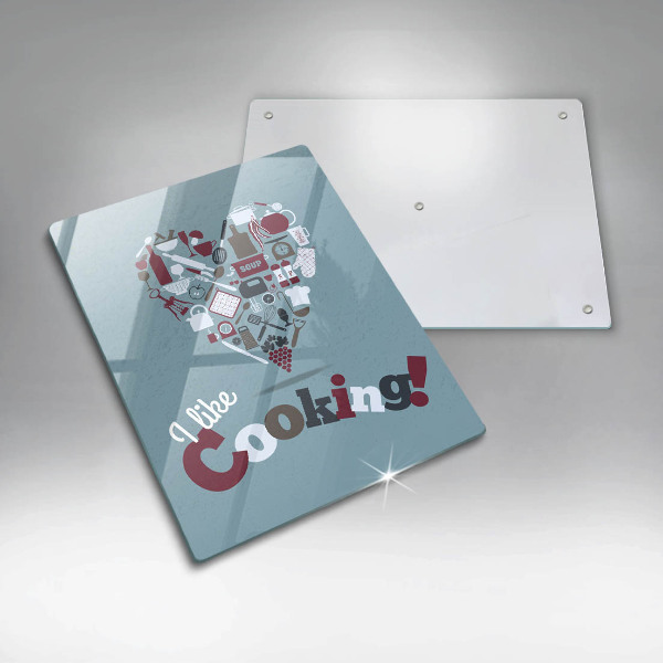 Deska kuchenna Napis I like cooking