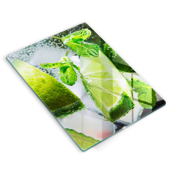 Deska kuchenna Woda z limonką i lodem