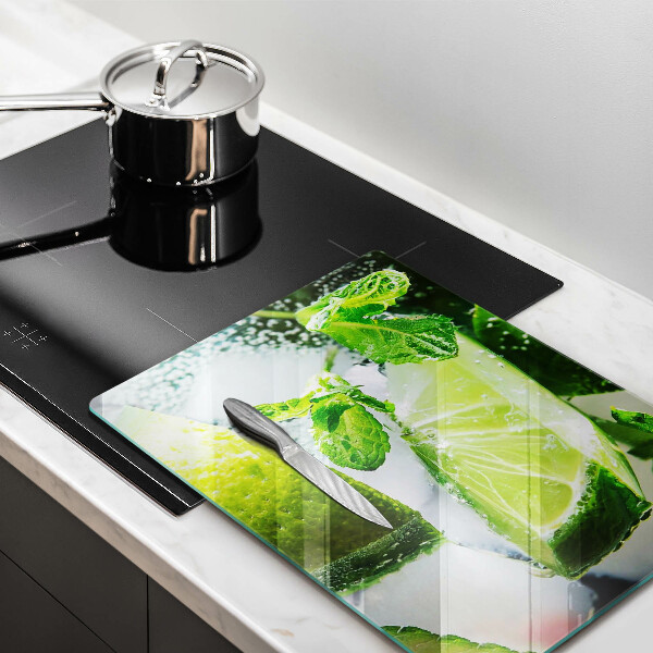 Deska kuchenna Woda z limonką i lodem