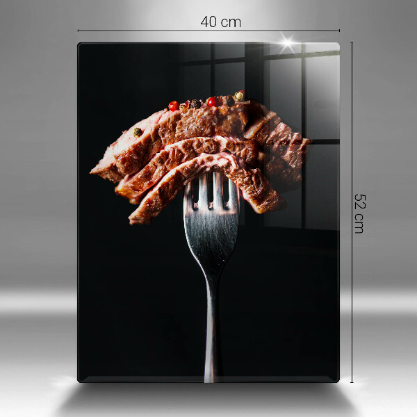 Deska kuchenna Mięso na widelcu