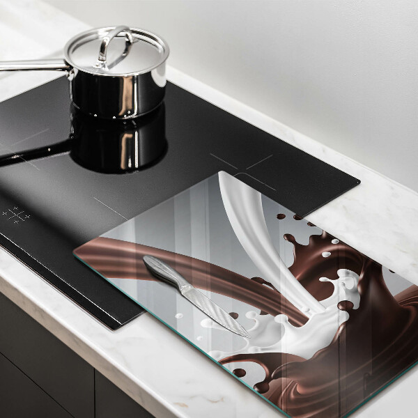 Deska kuchenna Mleko i czekolada