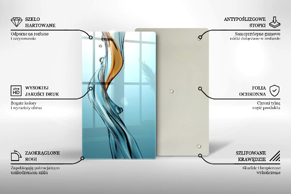 Deska kuchenna Strumień wody