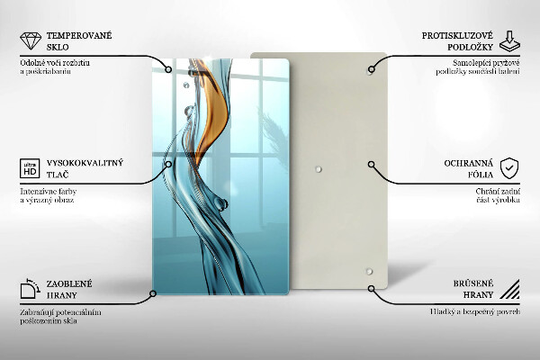 Deska kuchenna Strumień wody