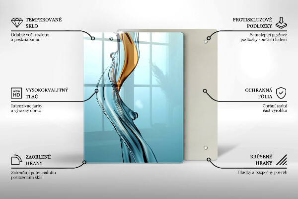 Deska kuchenna Strumień wody