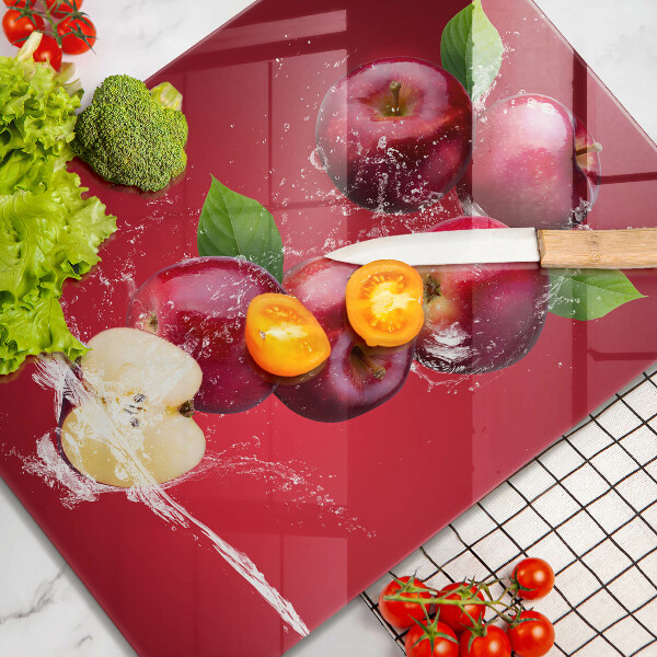 Deska kuchenna Soczyste jabłka w wodzie