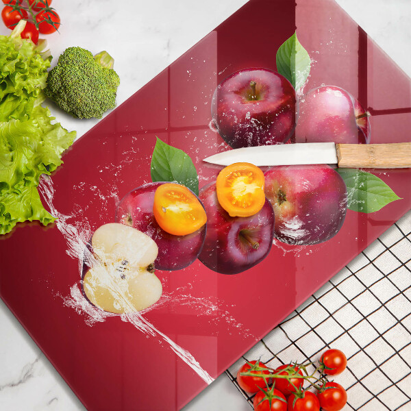 Deska kuchenna Soczyste jabłka w wodzie