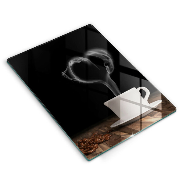 Deska kuchenna Kawa filiżanka serce