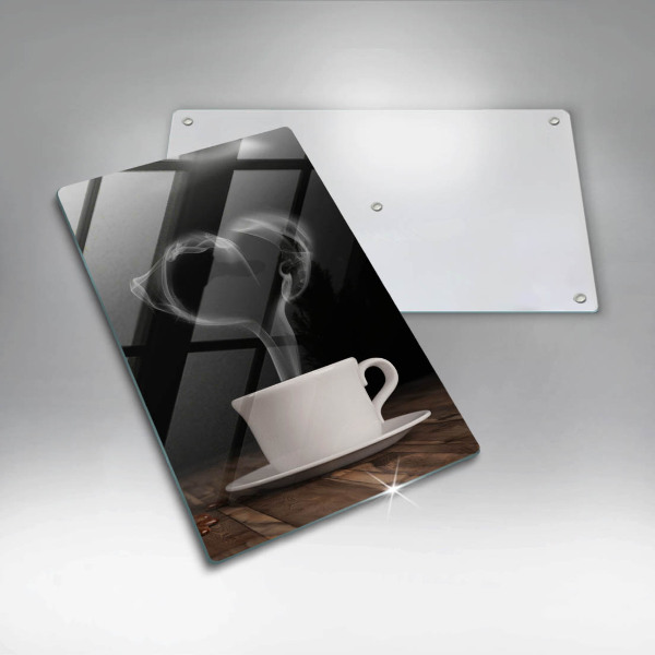 Deska kuchenna Kawa filiżanka serce