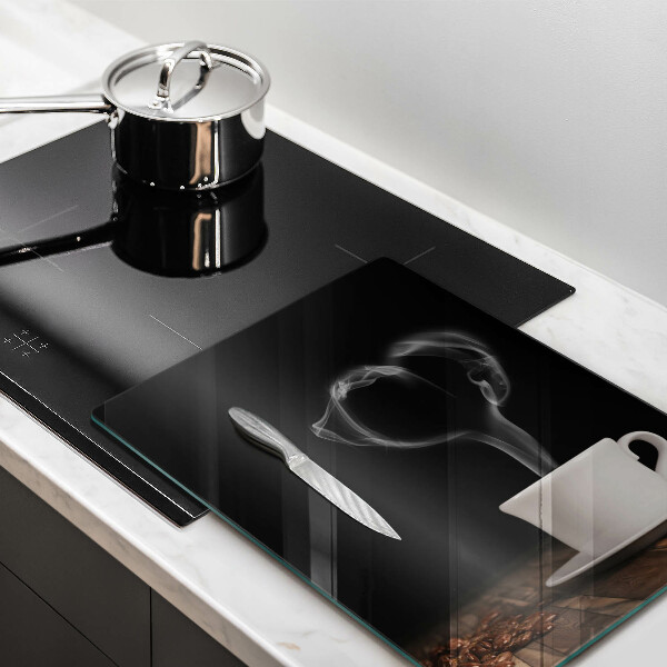 Deska kuchenna Kawa filiżanka serce