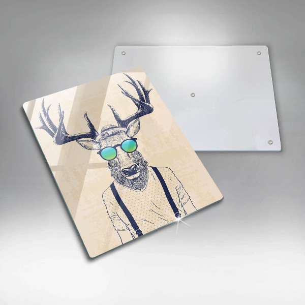 Deska kuchenna Ilustracja Człowiek jeleń