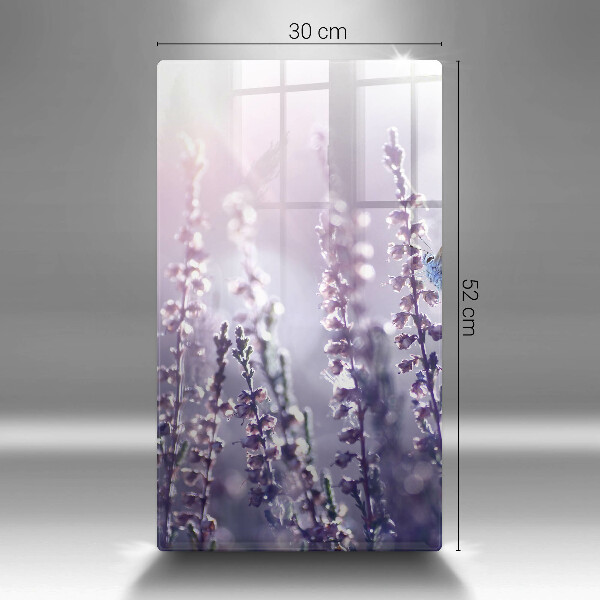 Deska kuchenna Polne kwiaty i motyl