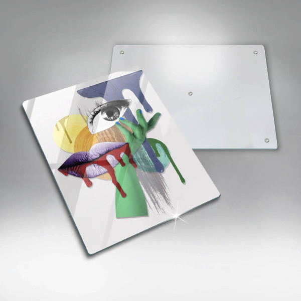 Deska kuchenna Sztuka abstrakcyjny kolaż