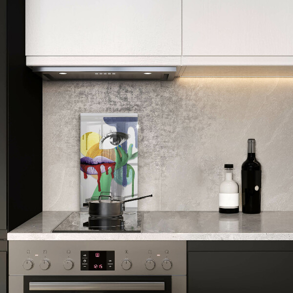 Deska kuchenna Sztuka abstrakcyjny kolaż