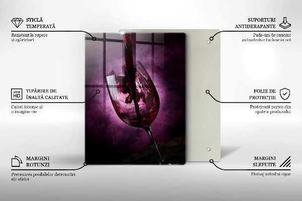 Deska kuchenna Kieliszek wina