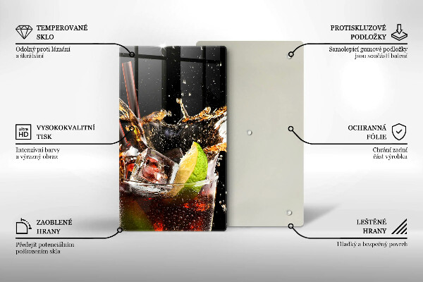 Deska kuchenna Drink z lodem