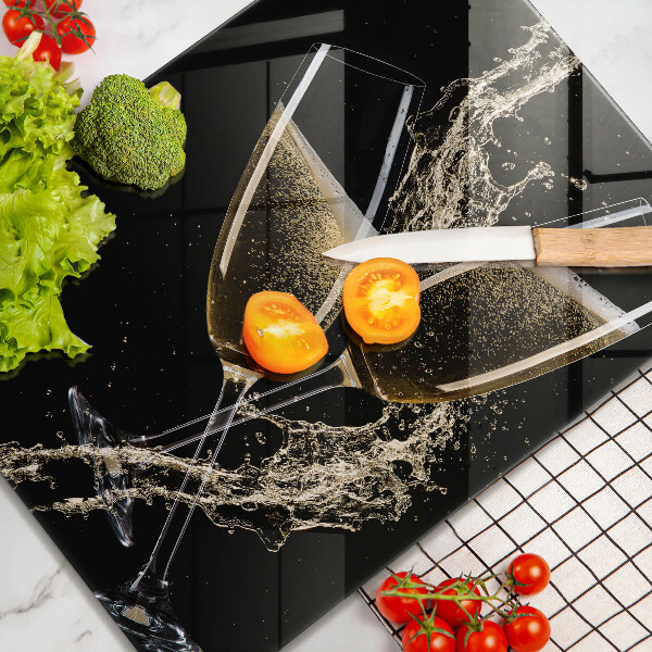 Deska kuchenna Kieliszki szampana