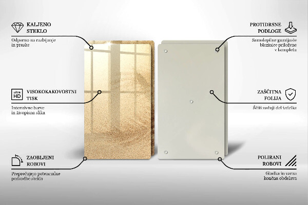 Deska do krojenia Plaża piasek wakacje