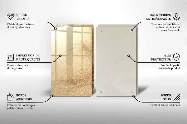 Deska do krojenia Plaża piasek wakacje