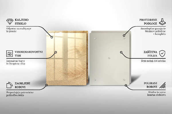 Deska do krojenia Plaża piasek wakacje