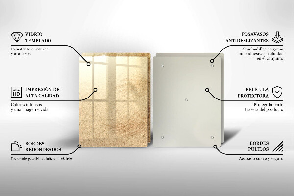 Deska do krojenia Plaża piasek wakacje