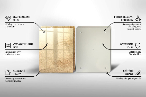 Deska do krojenia Plaża piasek wakacje